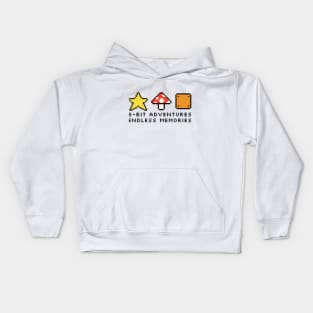 8-Bit Adventures Endless Memories Kids Hoodie